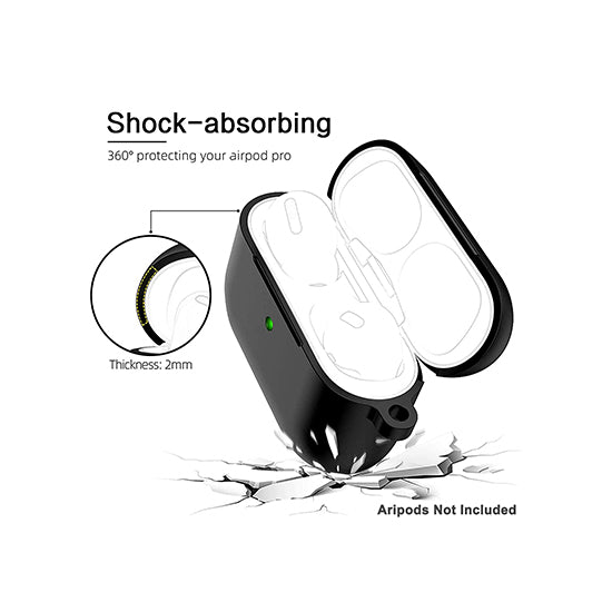 Black Silicone AirPods Pro Case