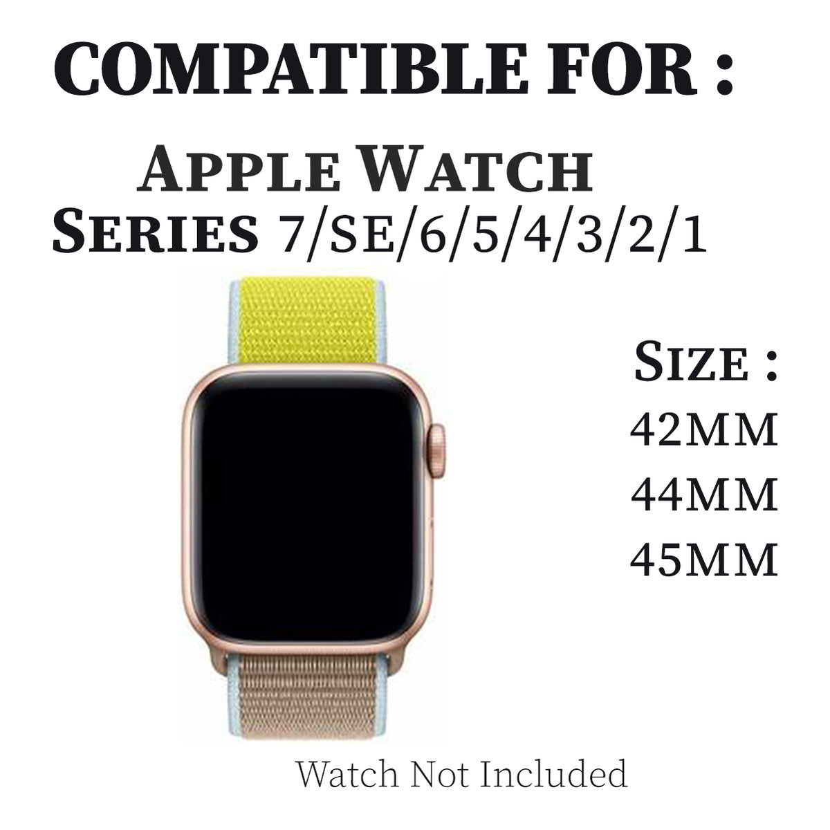 Bracelet apple discount watch 44mm nylon