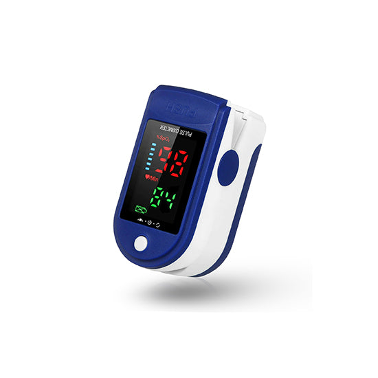 Finger Tip Pulse Oximeter for Measuring SpO2 Oxygen and Heart Rate